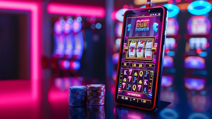 Galactic Gems gameplay interface on mobile